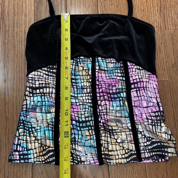 Curtain Call Costumes Small Adult Dance Top - Picture 9 of 11